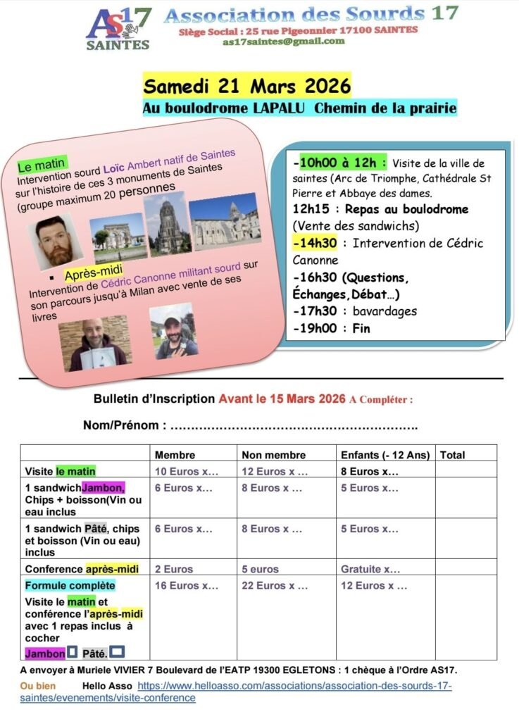 Visite… à Saintes