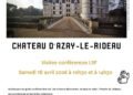 18 Avril 2026 : Visite… à Azay-le-Rideau