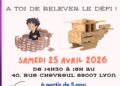 25 Avril 2026 : Atelier… à Lyon
